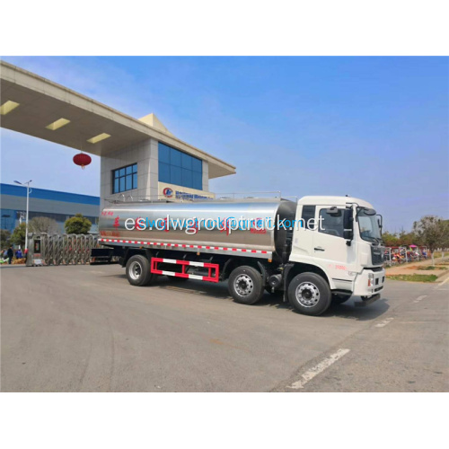 Dongfeng 304 camión de tanque de leche de camión de acero inoxidable